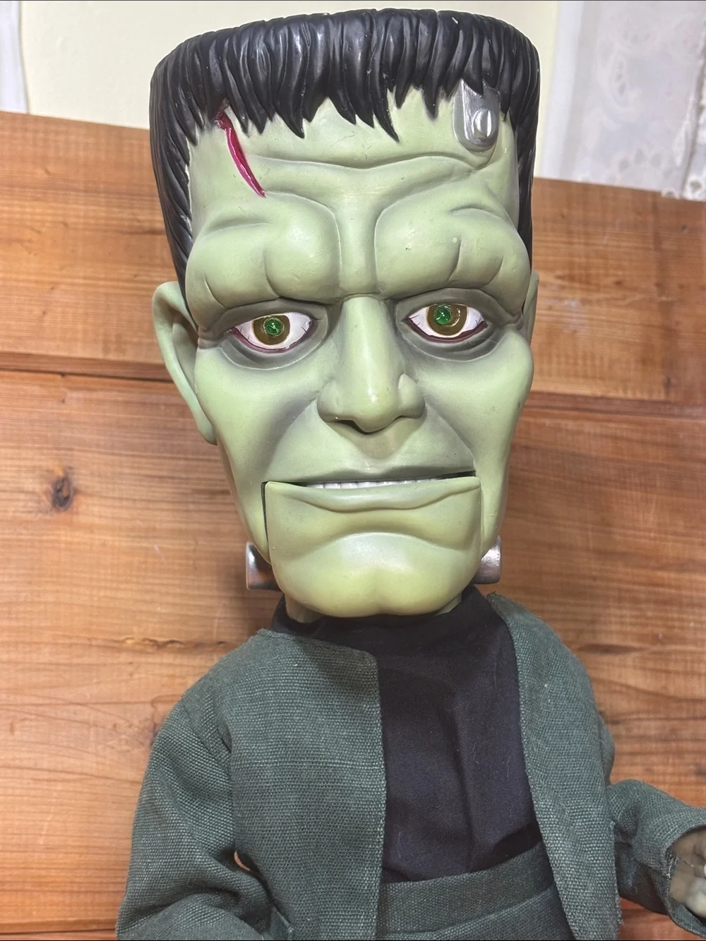 Vintage 2001 Gemmy Frankenstein Animated Song and Dance! Lighting Eyes!